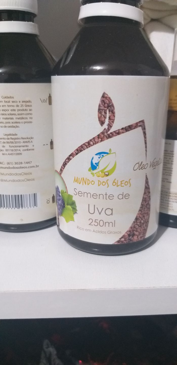 Customer photo review of Óleo de Semente de Uva