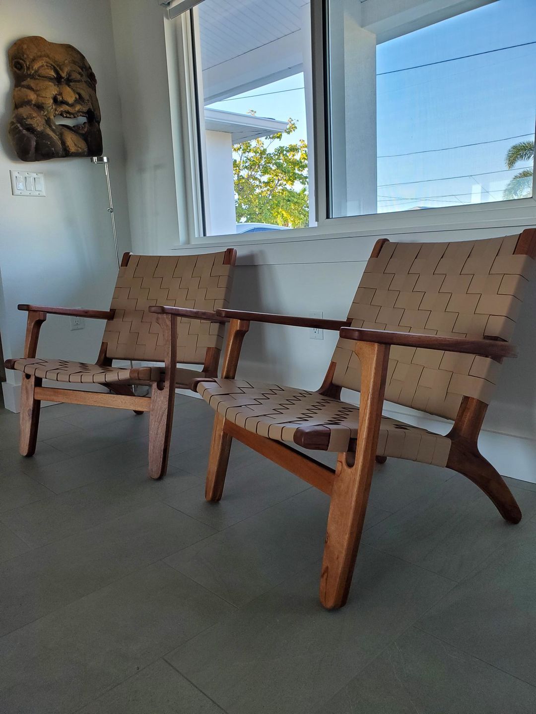 Customer photo review of Masaya Arm Chair, Leather