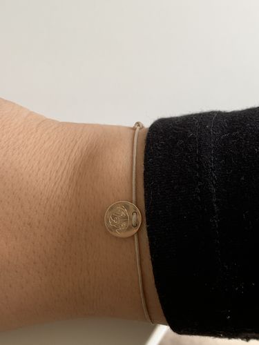 Customer photo review of 14 Karat Lineart Freundschaftarmband