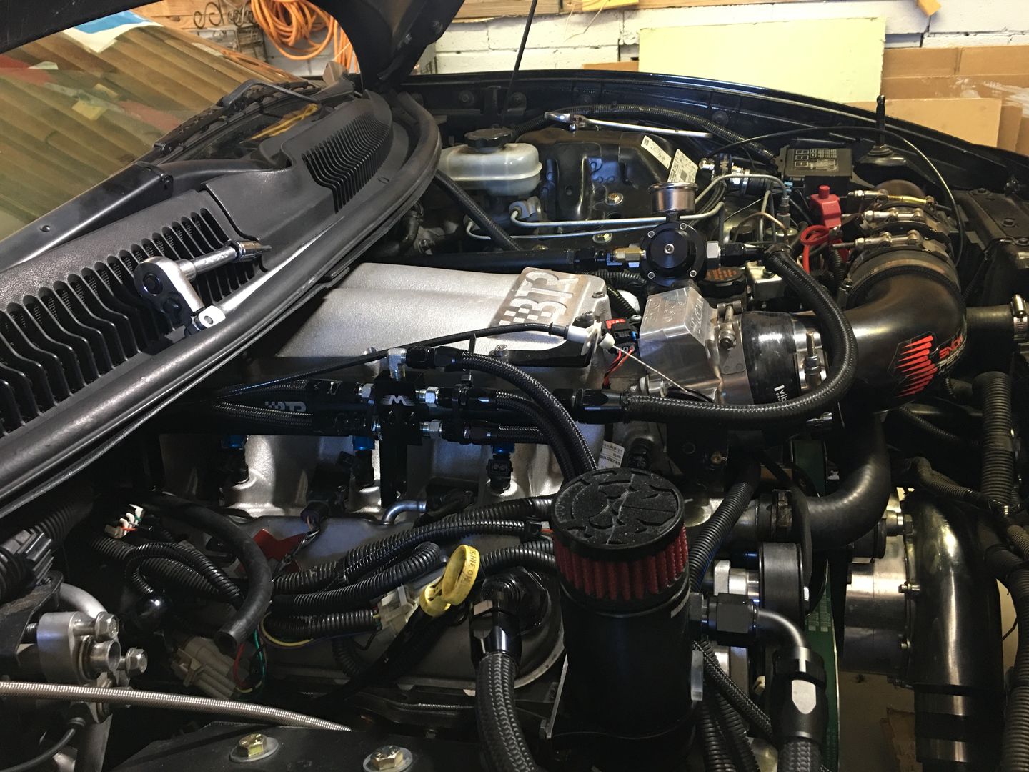 Customer photo review of Motion Raceworks LS DIY Steam Vent Coolant Crossover Kit 10-10007