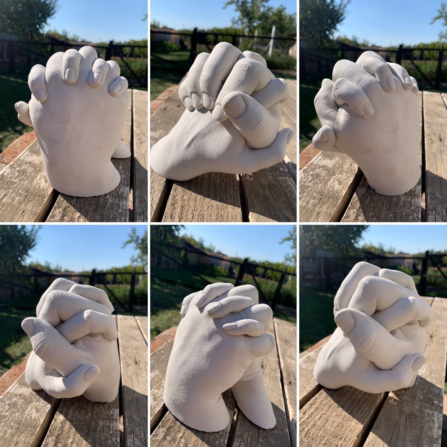Customer photo review of Zestaw do odlewu dłoni | Para