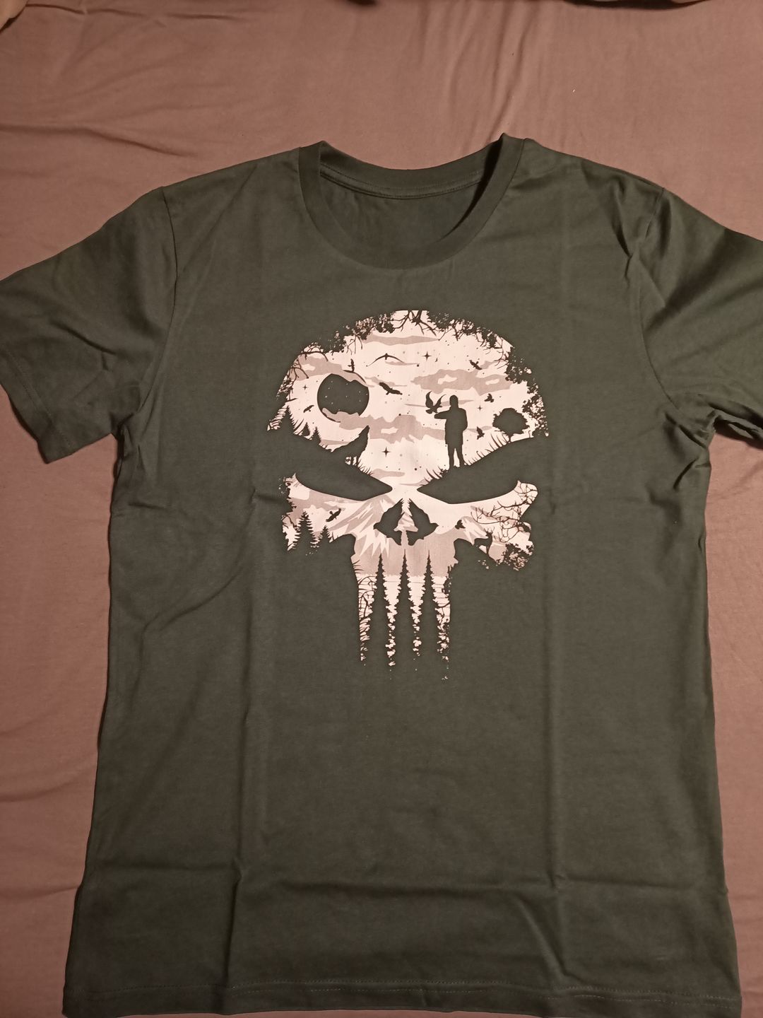 Customer photo review of Nature Skull - Bio Herren Shirt
