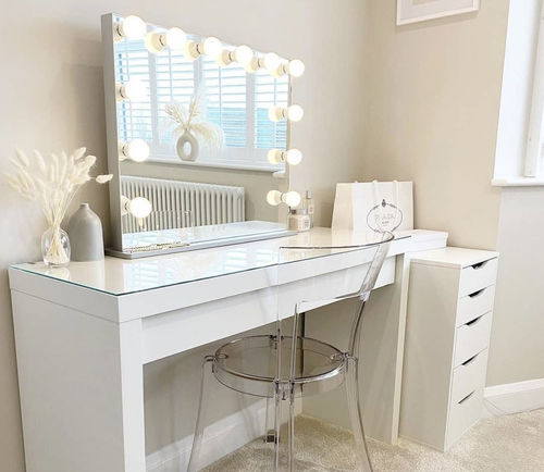 Customer photo review of Hollywood Mirror Large "Angel"