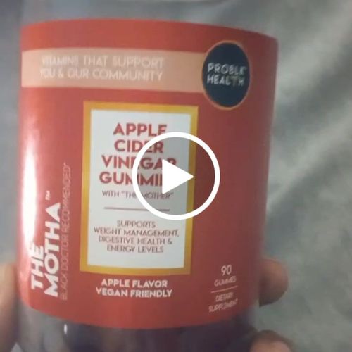 Customer video review of " THE MOTHA " - Apple Cider Vinegar Gummies (45 Day Supply/ .55 Cent A Day) CLICK HERE
