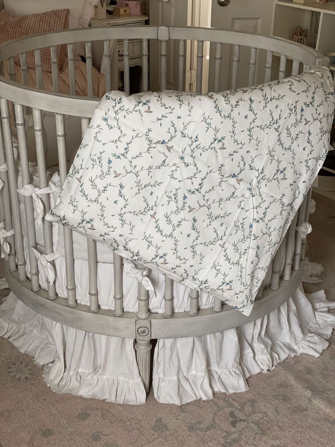 Customer photo review of Secret Garden Baby Duvet - Ivory