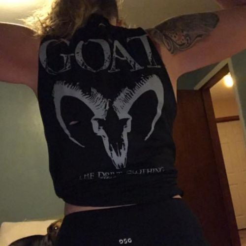 Customer photo review of 119 - Goat Tank Top