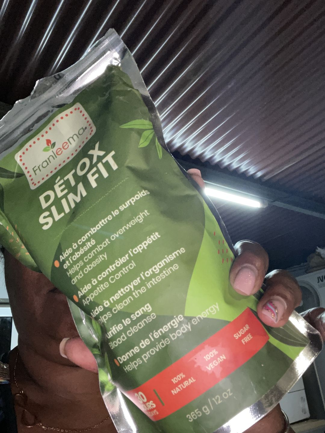 Customer photo review of Détox poudre pour perdre du poids -Powder Slim Fit ™