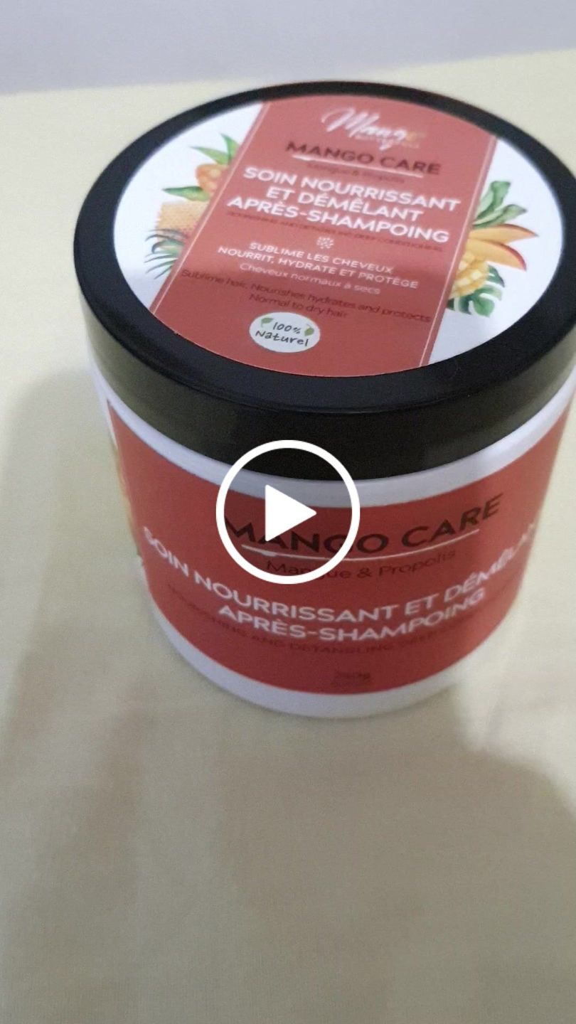 Customer video review of Soin nourrissant et démêlant après-shampoing - CARE