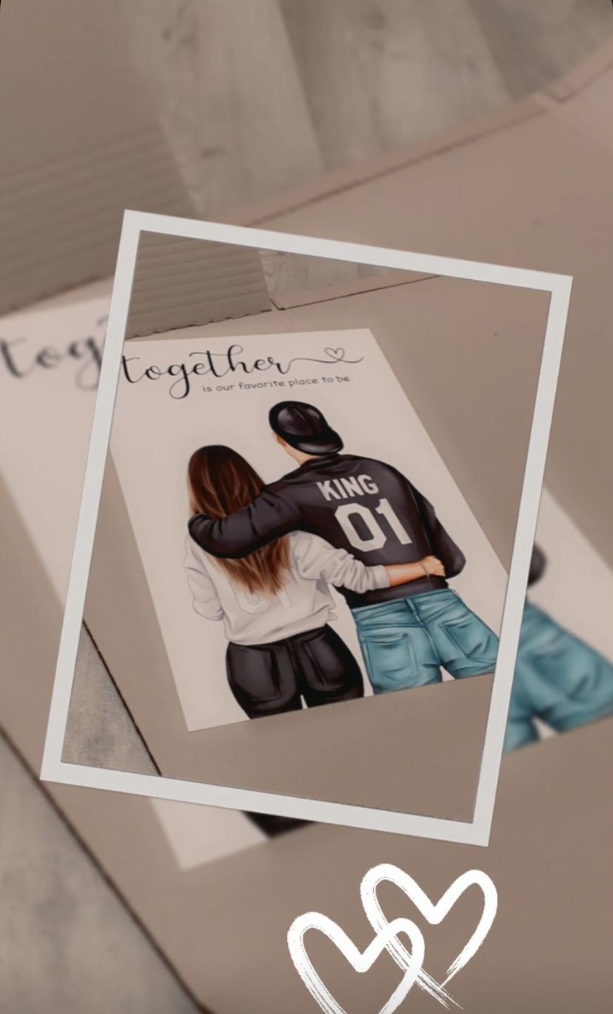 Customer photo review of Pärchen (Mann & Frau) - Personalisiertes Poster