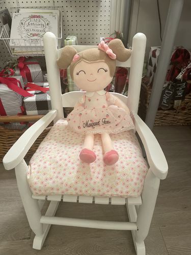 Customer photo review of Leyadoll Soft Plush Personalized Leya Doll, My First Baby Doll