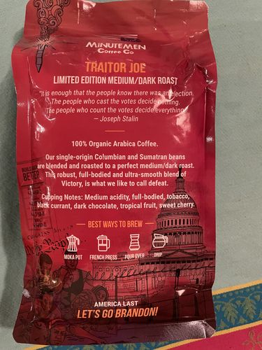 Customer photo review of Traitor joe pre-order