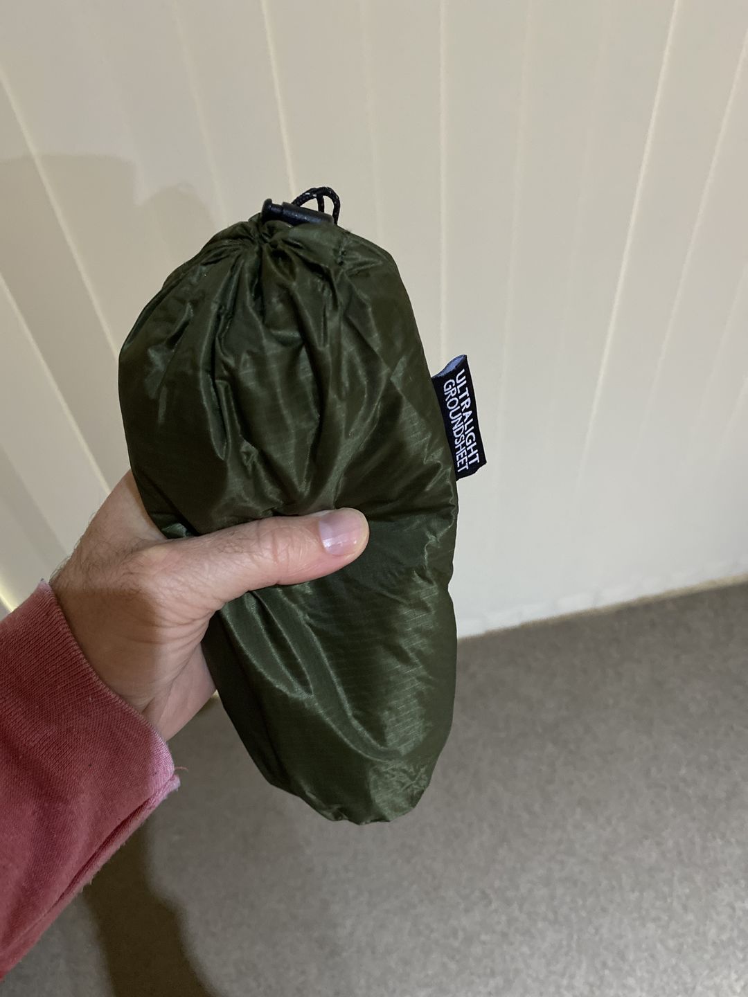Customer photo review of Ultralight Groundsheet - Single