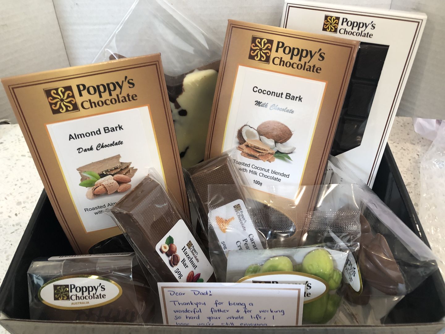 Customer photo review of Peanut Brittle coated in Milk Chocolate 100g