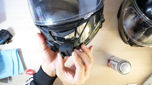 Customer photo review of Shoei GT-AIR Camera Mount