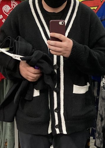 Customer photo review of RT No. 2505 BLACK CARDIGAN