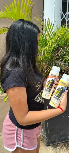 Customer photo review of Micellar Sulfate-Free Shampoo & Conditioner Combo