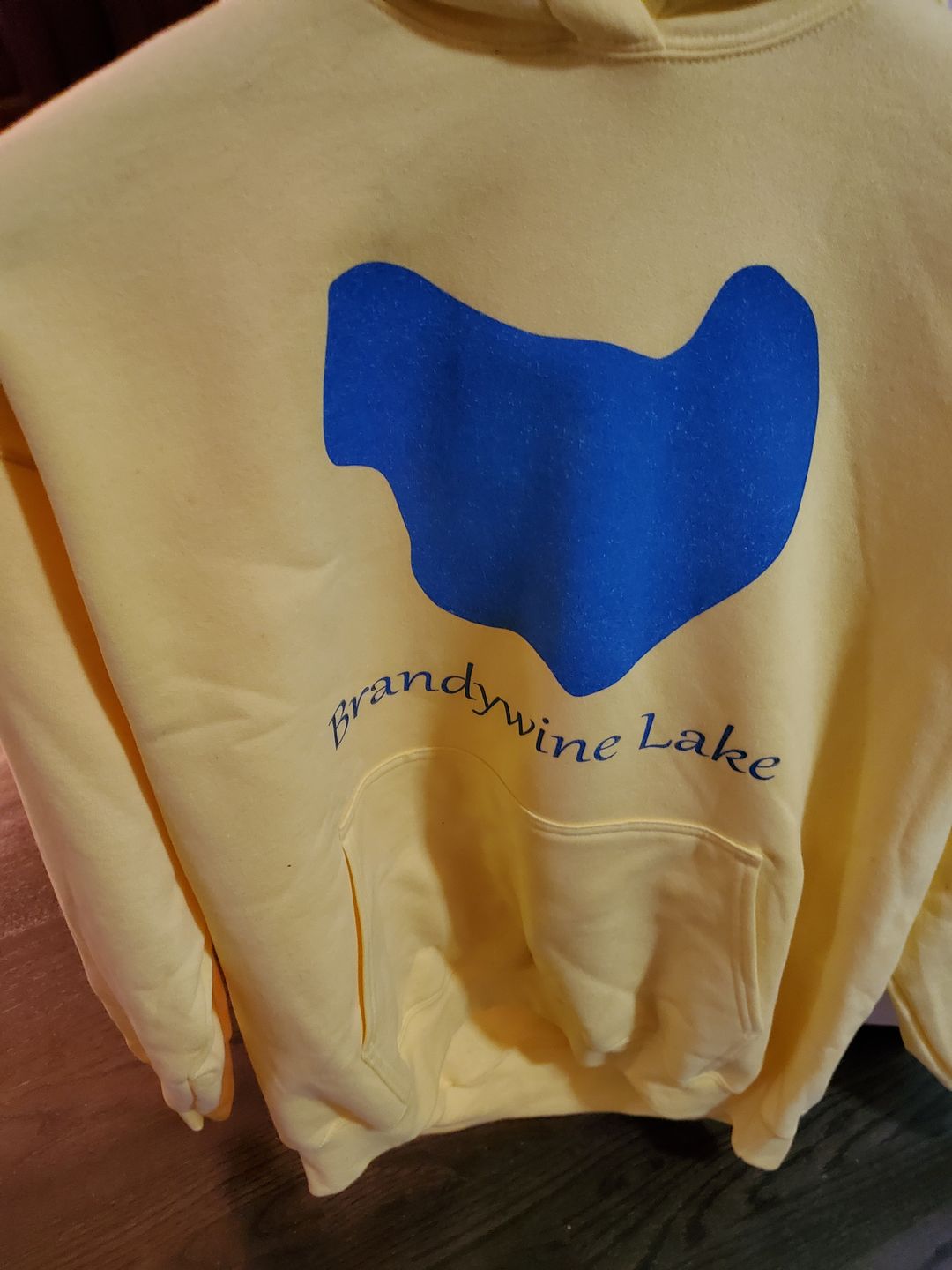 Customer photo review of Lake Custom Hooded Sweatshirt
