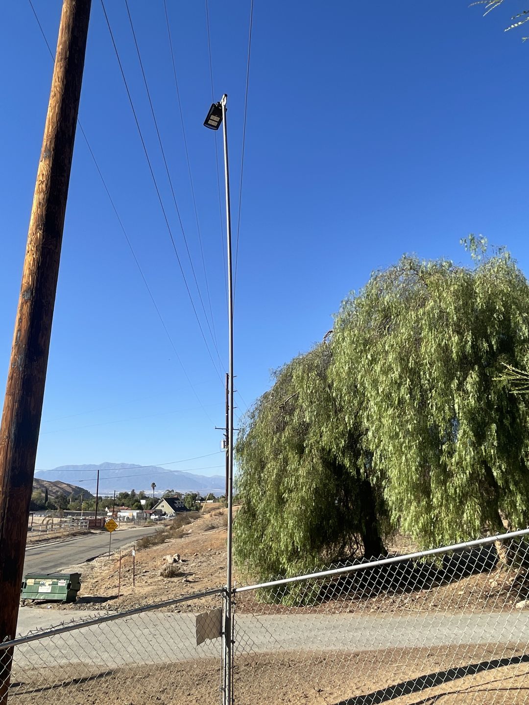 Customer photo review of 140W Solar Street Light 14000 Lumens