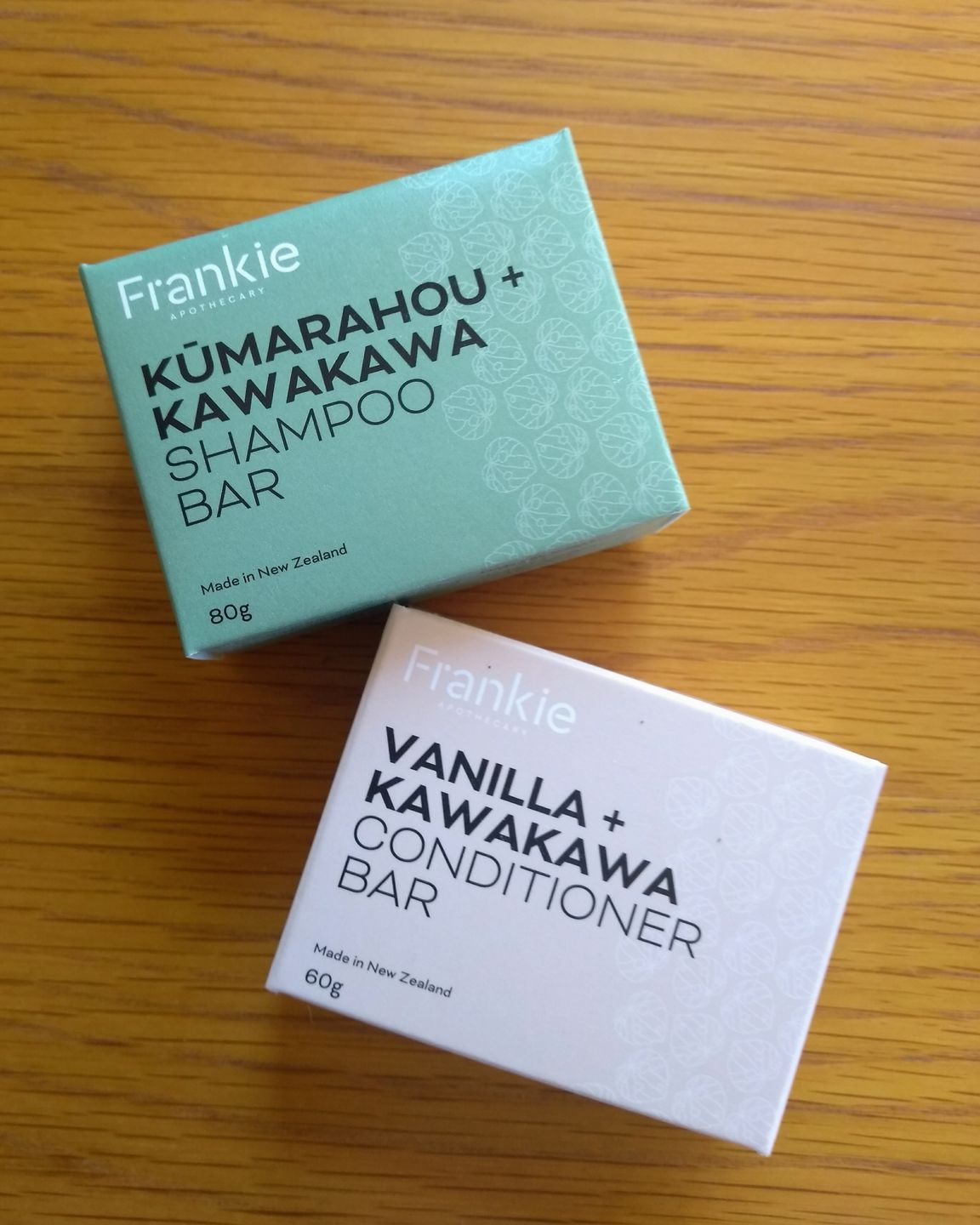Customer photo review of Kawakawa Haircare Bar Duos