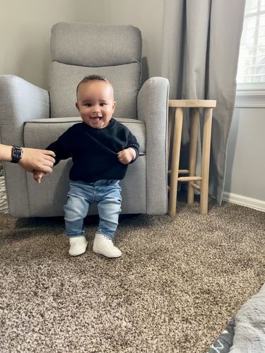 Customer photo review of Nolan Sneakers in white