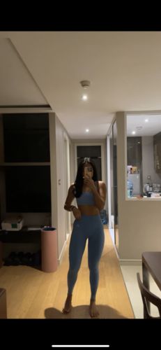 Customer photo review of Gymshark | Training Bandeau - Light Blue