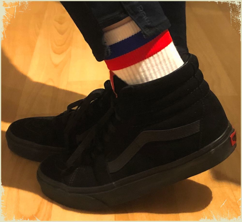 Customer photo review of Russian Style 5er SET weiße Sport Socken mit Streifen russische Flagge by SAEBIS®