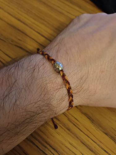 Customer photo review of Pumpkin Bracelet