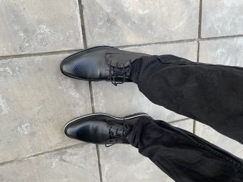 Customer photo review of Ultra Light - Hybrid Sneakers - Black