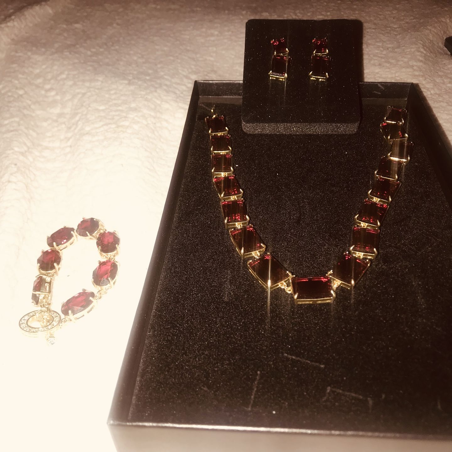 Customer photo review of Heidi Daus®"The Devil Wears Heidi" Crystal Petite Necklace