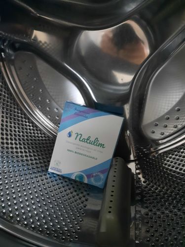 Customer photo review of Eco-Tiras de Detergente 40 lavados Natulim
