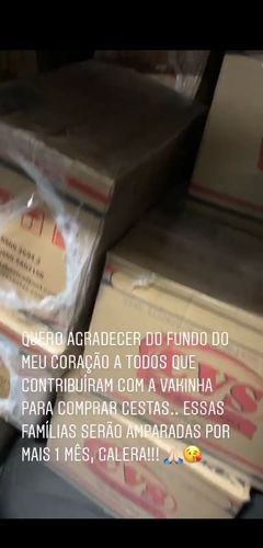 Customer photo review of Cesta Básica Econômica Kit