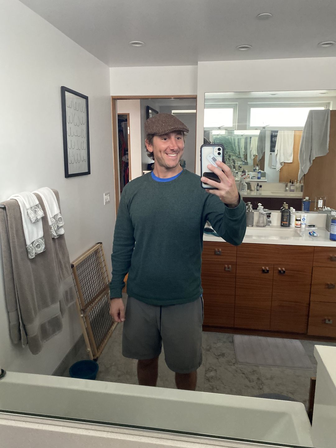 Customer photo review of Donegal Touring Cap - Tweed