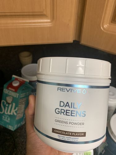 Customer photo review of Daily Greens Powder