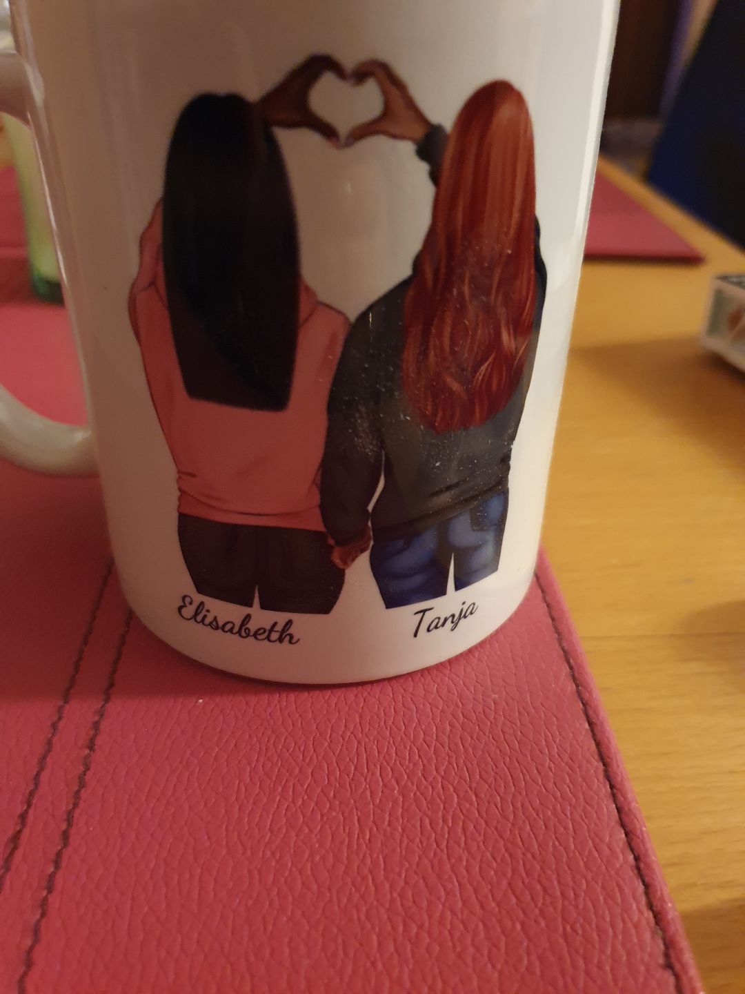 Customer photo review of Winter Besties - Personalisierte Tasse