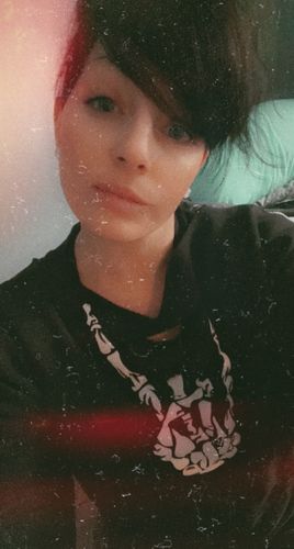 Customer photo review of 153 - Regret Wide Neck Sweatshirt