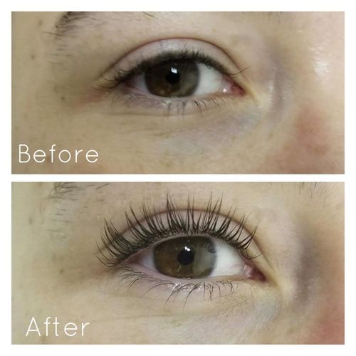 Customer photo review of Lash Lift Refills by Elleebana