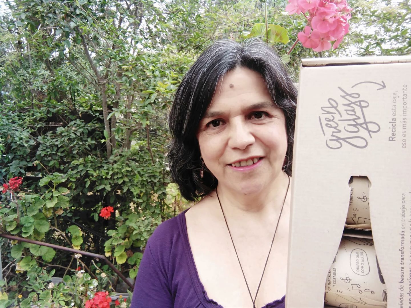 Customer photo review of Aves de Chile Juego de 4 Vasos