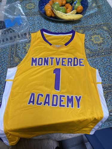 Customer photo review of Cade Cunningham Montverde Academy High School Jersey