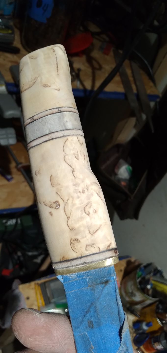 Customer photo review of 2" x 48" Sanding Belts for Stock Removal