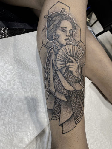 Customer photo review of Signature Tattoo Numbing Cream