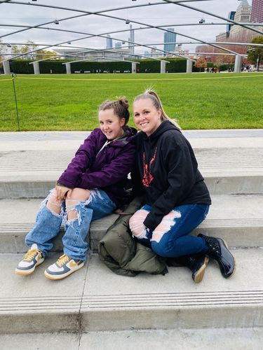 Customer photo review of 150 - Red Regret Hoodie