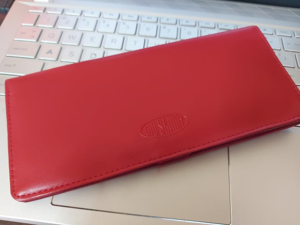 Customer photo review of Leather Executive Red