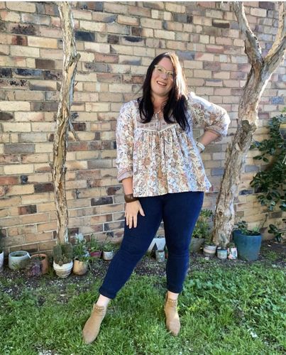 Customer photo review of Quinn Top