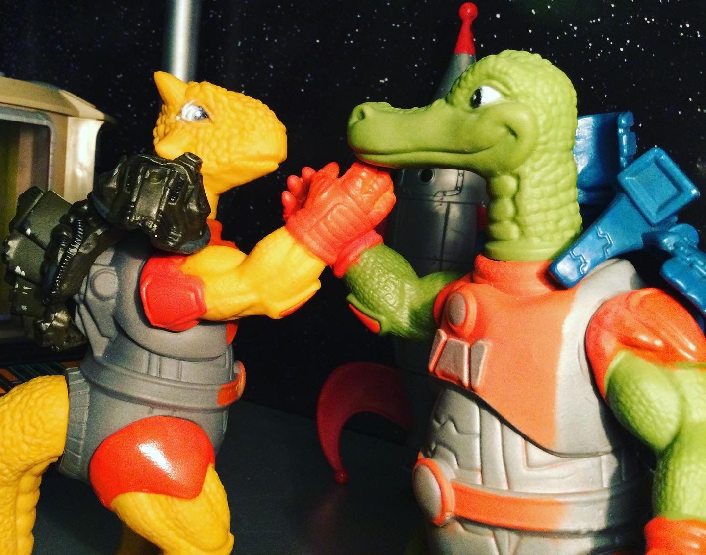 Customer photo review of Dinonautas - Dinosaucers inspired toys - Crocky Super-Croc