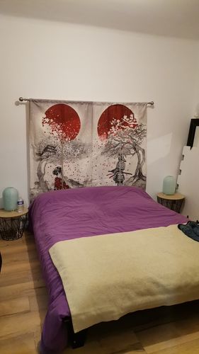 Customer photo review of Noren Japonais Geisha sous Cerisier