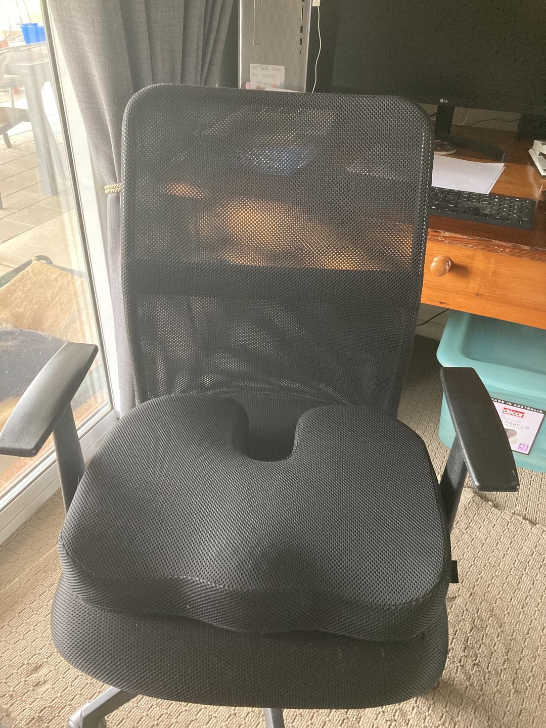Customer photo review of Memory Foam Seat Cushion - PRE ORDER for 25/10/2021