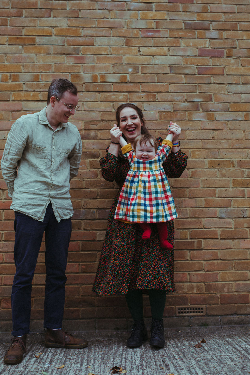 Customer photo review of Winter Check Day After Day Reversible Dress