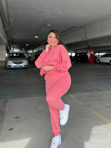 Customer photo review of Unisex Peach Skin French Terry Crewneck Sweatshirt