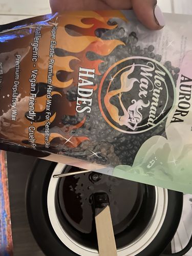 Customer photo review of At-Home Hard Wax Combos | Signature Series