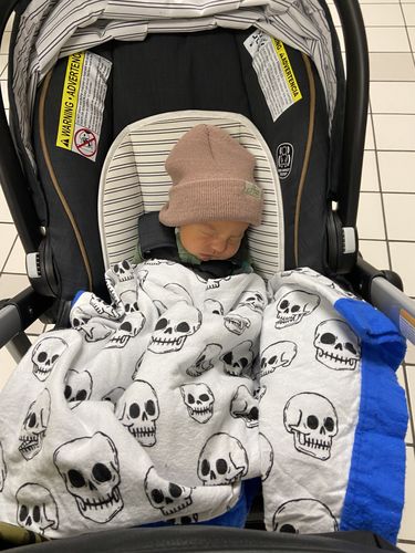 Customer photo review of Soft Knitted Cuff Beanie